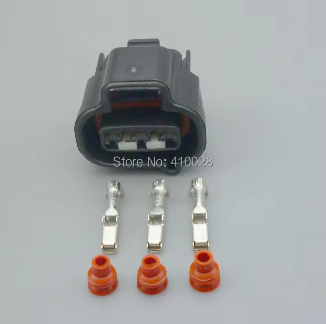 Conector eléctrico hembra sellado de tres vías
