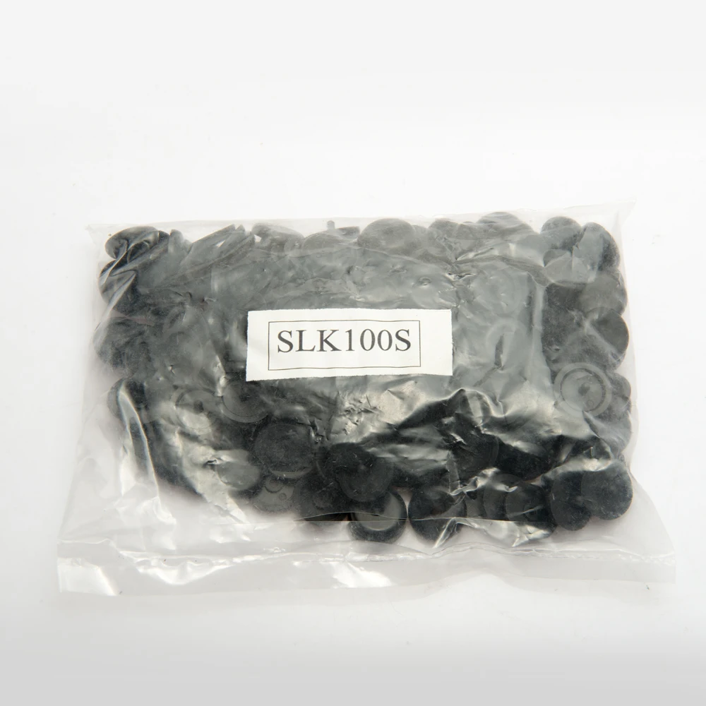 Kit 100 clips plásticos universales EP-SLK100S - negro beige - imagen 3