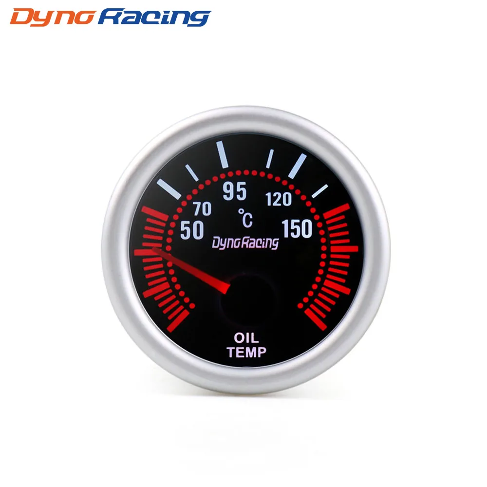 Medidor digital de temperatura de aceite Dynoracing 52 mm universal
