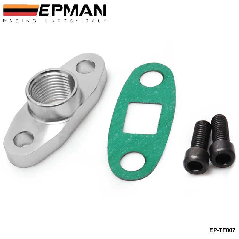 Adaptador retorno aceite turbo EP-TF007 AN10 1/2 NPT T3/T4