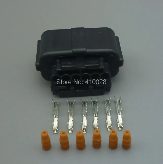 Vista del conector para sensor de radar trasero