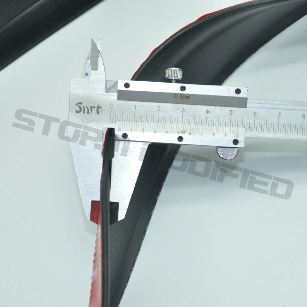 Protector faldón SuTong fibra carbono - lip aerodinámico coche - imagen 4