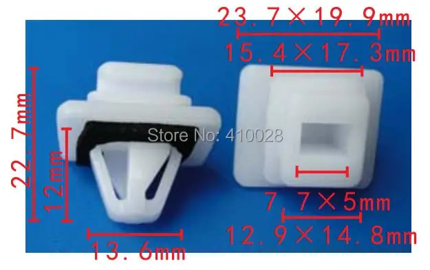 Shhworldsea 90501-S9A-003 Grapa de moldura de puerta Honda - imagen 2