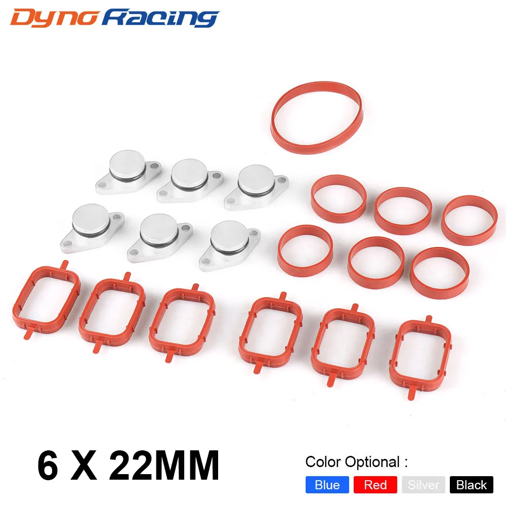 BMW M47 Kit eliminador swirl flap 6x22mm con llave y juntas