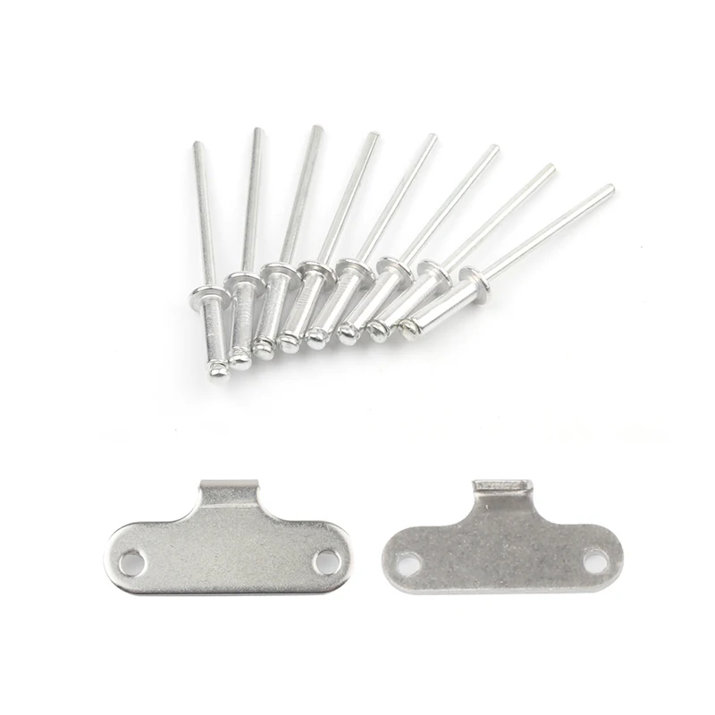 Kit clips muelles capó acero inoxidable para coche deportivo - imagen 3