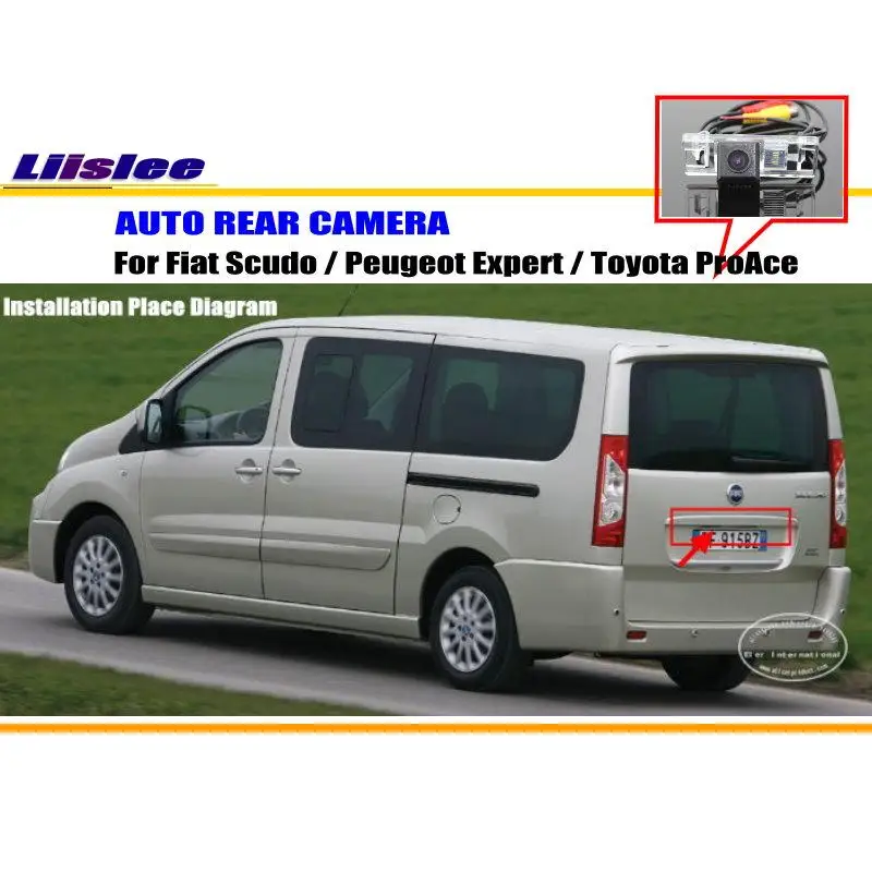 Kit Retrovisor Cámara CCD HD Aparcamiento – Fiat Scudo