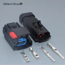 Conector de faro Shhworldsea para Chrysler 2,8 mm macho/hembra