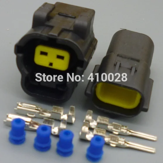 Conector automotriz impermeable 2 pines macho hembra 174354-2 174352-2 - imagen 3