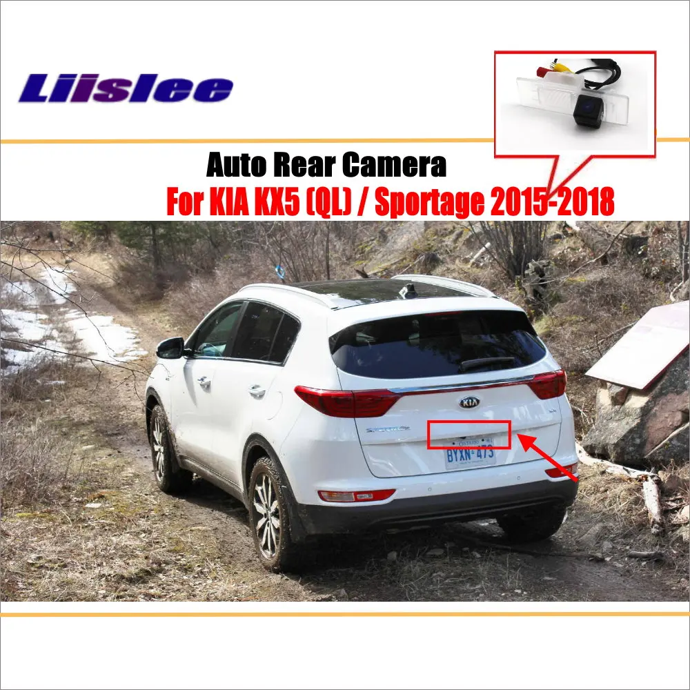 Cámara de marcha atrás CCD HD para KIA Sportage QL (2015-2018)