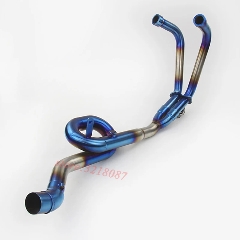 Escape sin cordones Yamaha YZF-R3 / YZF-R25 – Tubo enlace medio 51mm - imagen 4