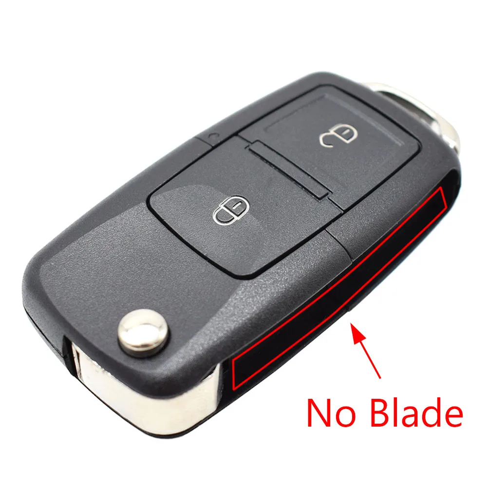 Carcasa de llave 2 botones para Seat y Skoda sin hoja