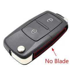 Carcasa de llave 2 botones para Seat y Skoda sin hoja