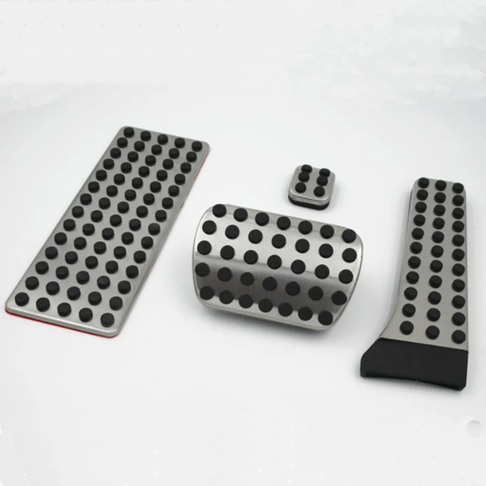 Pedalera de acero inoxidable sin taladro para Mercedes-Benz Clase C/E/S - imagen 4