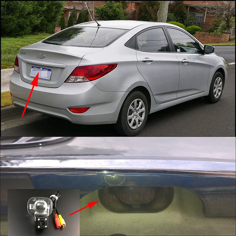 Cámara visión trasera AUTONET Hyundai Solaris RB Sedan 2011-2016 - imagen 2