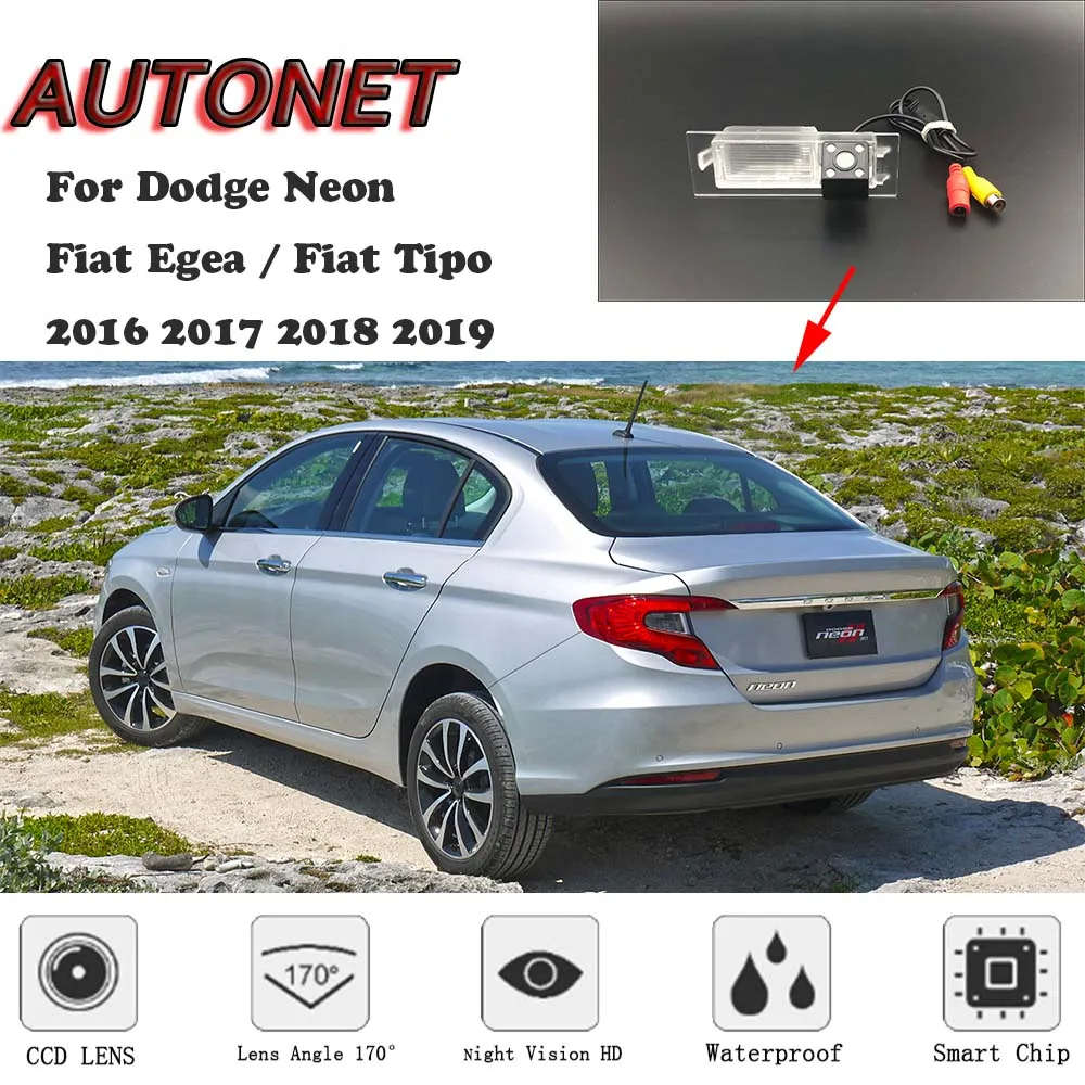 AUTONET Cámara retrovisora visión nocturna – Fiat Egea/Tipo/Neon