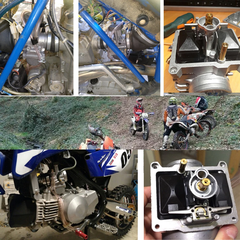 Carburador ZS Racing Keihin PWK universal 2T/4T moto - imagen 5