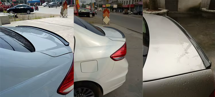 Detalle del embellecedor trasero estilo JDM
