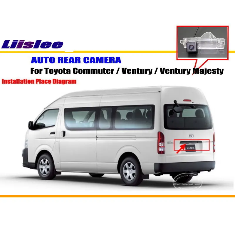 Cámara trasera HD CCD Toyota Commute/Ventury Majesty kit aparcamiento - imagen 2