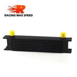 Enfriador de aceite para carreras aluminio AN10 transmisión – negro