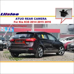 Cámara de visión trasera CCD HD para Kia K3S 2014-2016