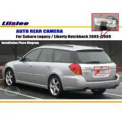 Cámara visión trasera HD CVBS para Subaru Legacy Liberty 2003-2009