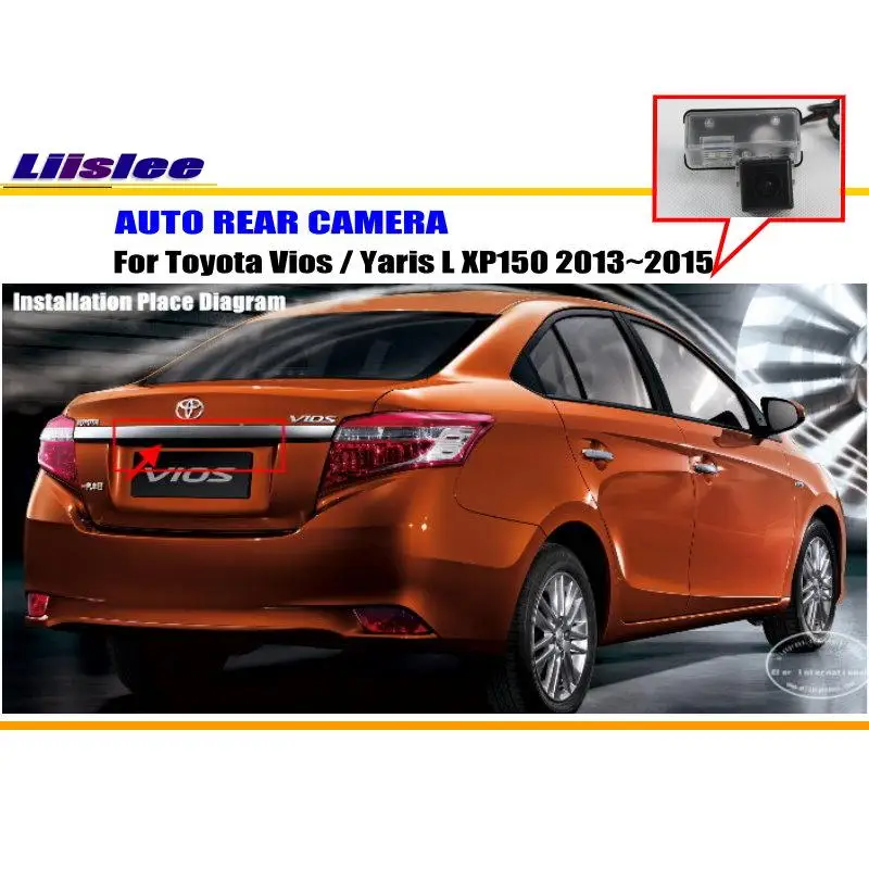 Cámara trasera CCD HD para Toyota Vios Yaris L XP150 2013-2015 - imagen 2