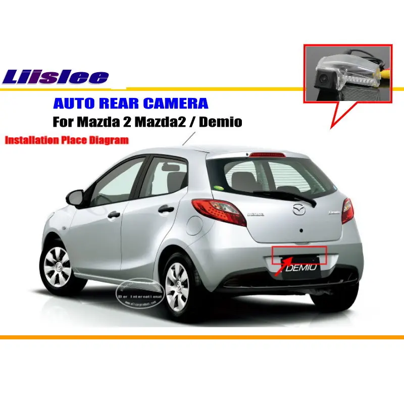 Cámara de aparcamiento CCD HD para Mazda 2 / Demio 2007-2014 - imagen 2
