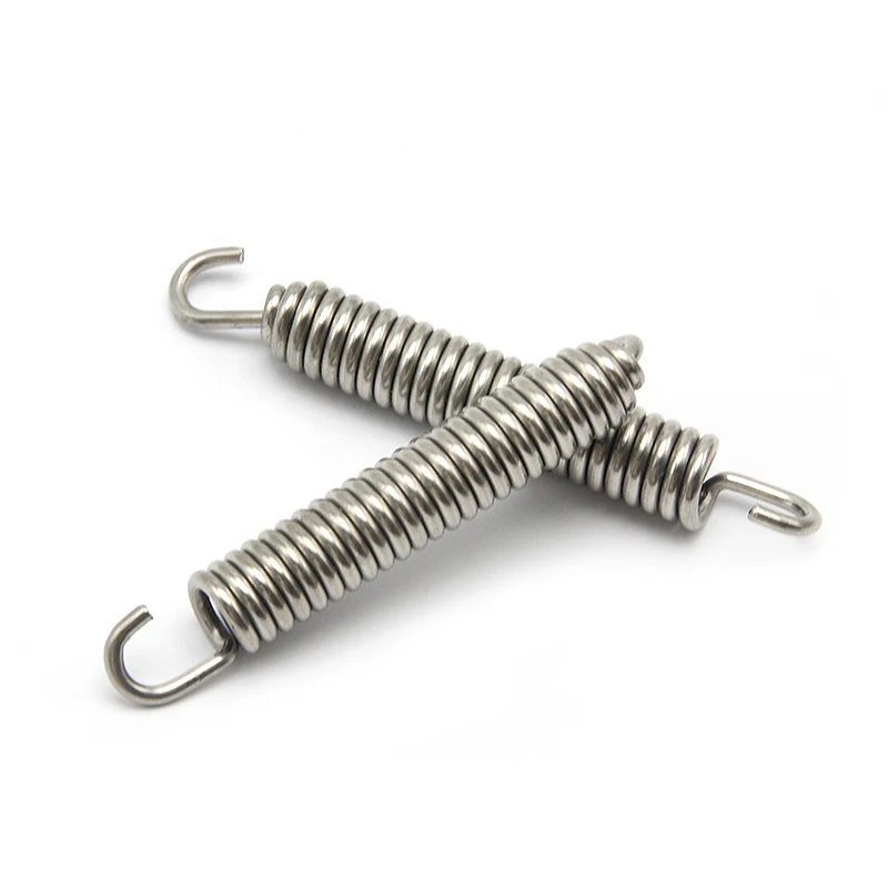Resortes de escape ZS Racing acero inoxidable giratorios para moto - imagen 3