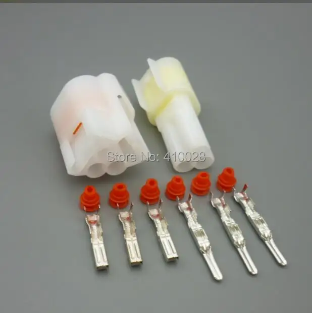 Conector eléctrico Shhworldsea 3 pines macho hembra impermeable - imagen 4
