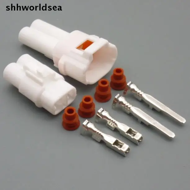 Shhworldsea conector sellado 2 pines 2 mm 6180-2181/6187-2171 - imagen 2