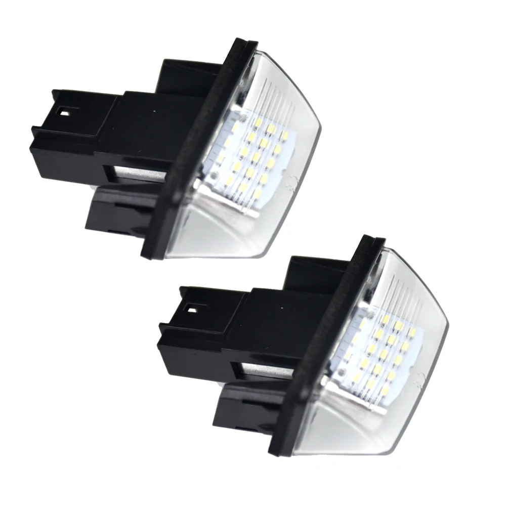 Luces LED de matrícula para Peugeot 206/307 y Citroën C3/C4