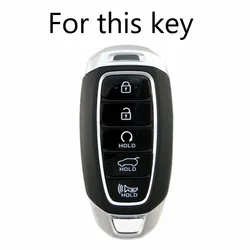 Funda silicona llave Hyundai – Kona, i30, Santa Fe