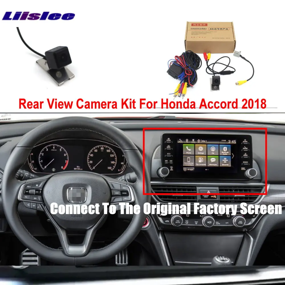 Adaptador cámara visión trasera Honda Accord 10 2018-2022 RCA HD