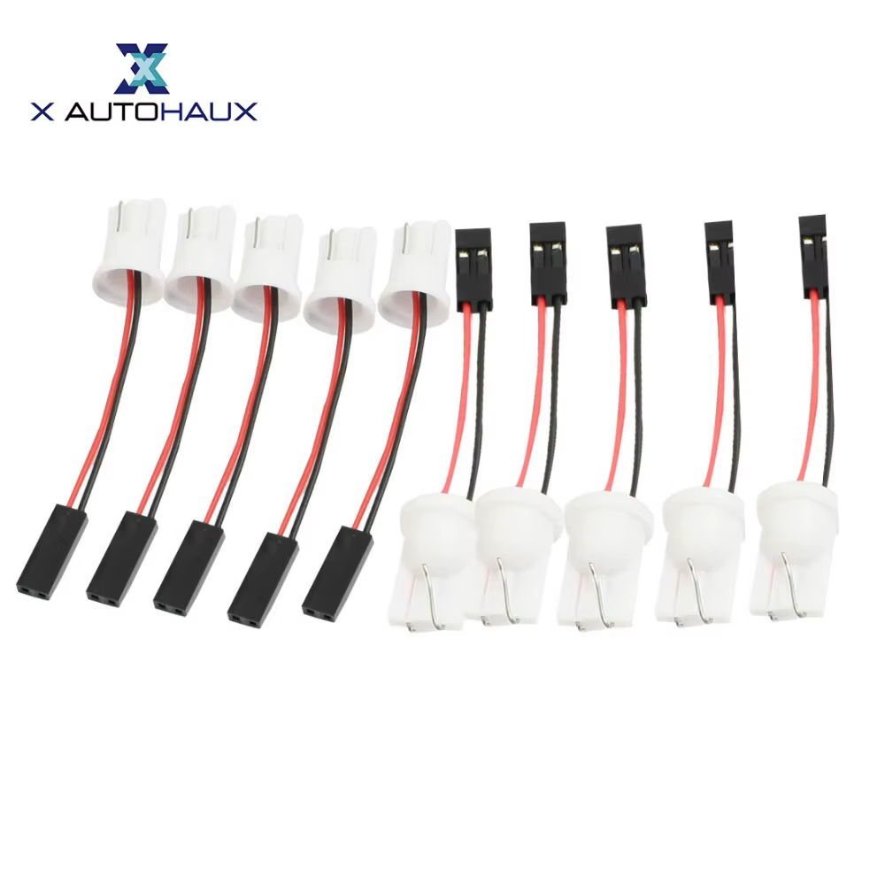 X Autohaux Adaptador de bombilla LED T10 W5W para coche y camión