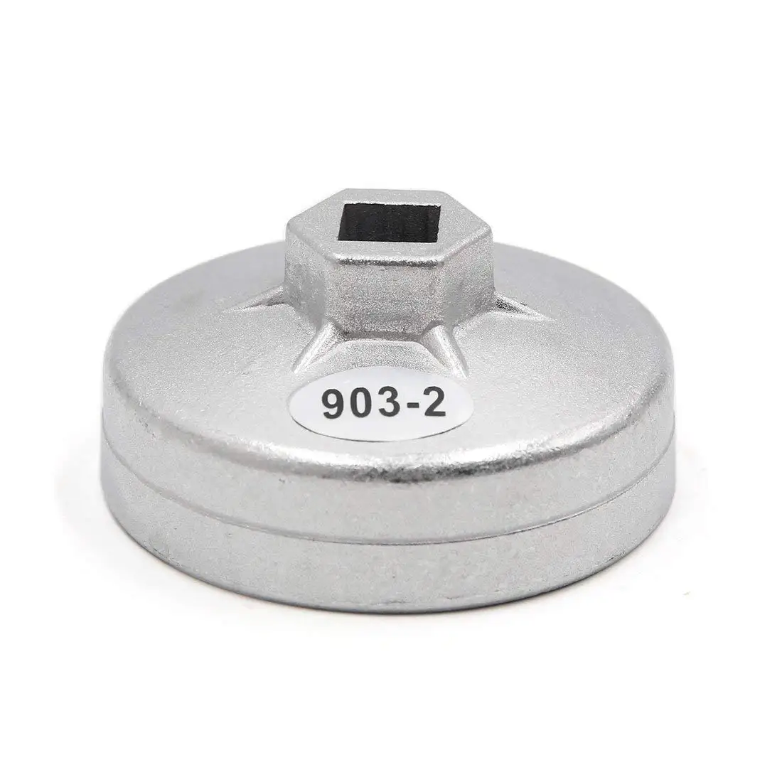 Llave extractor de filtro de aceite Uxcell 74 mm, 8 flautas - imagen 5