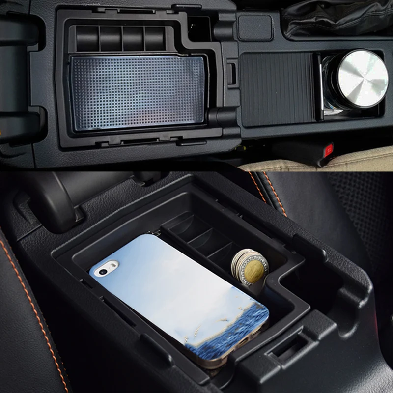 Caja de almacenamiento AX para Subaru Xv, reposabrazos para Crosstrek 2012- 2016, consola central de palés, guantera, bandeja de estilo 2013, 2014, 2015 - imagen 4