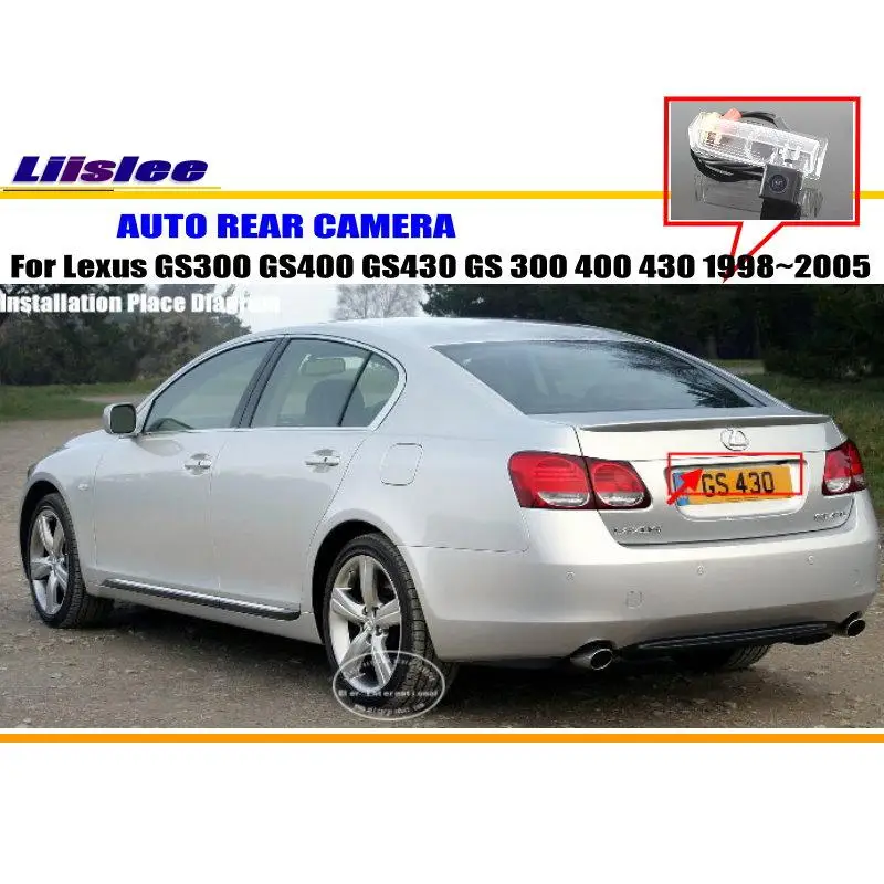 Cámara marcha atrás HD CCD para Lexus GS300 GS400 GS430 1998-2005