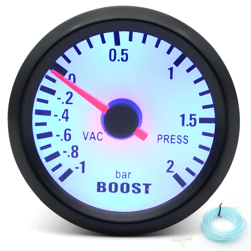 Manómetro turbo 52mm presión sobrealimentación -1 a 2 bar - imagen 2