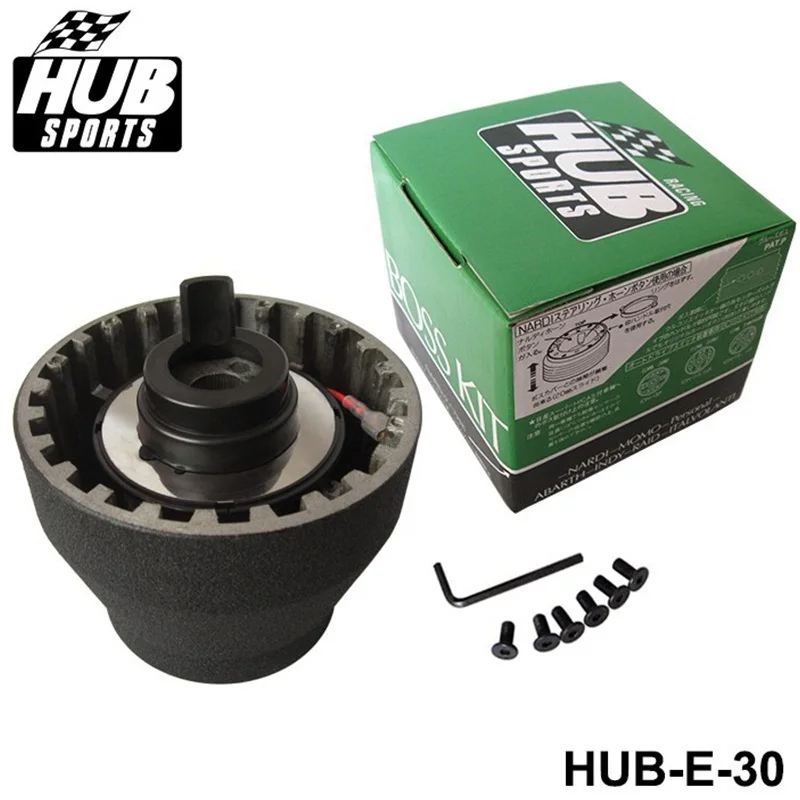 Adaptador de cubo de volante de carreras, Kit Boss negro para BMW E30 HUB-E-30 - imagen 3