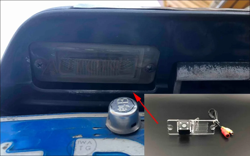 Cámara trasera para Mitsubishi Pajero SFX