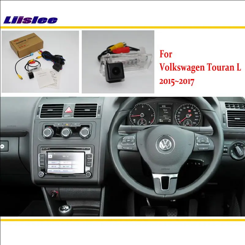 Cámara visión trasera VW Touran (5T) 2015-2023 – Kit instalación HD CCD