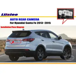 Cámara marcha atrás Maxcruz HD CCD para Hyundai Santa Fe DM/NC