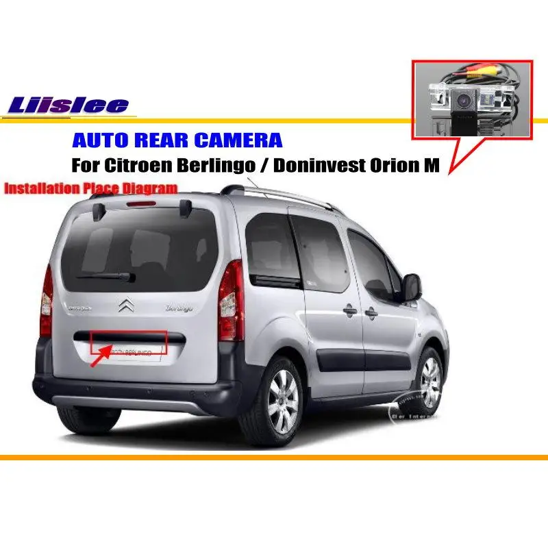 Cámara de reversa Citroen Berlingo 2008-2015 – Visión trasera
