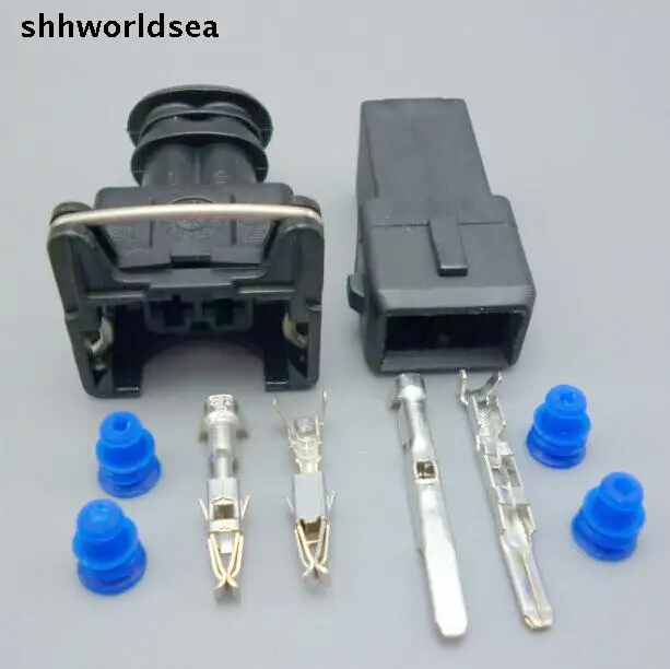 Conector inyector combustible EV1 282762-1 2 pines - imagen 2