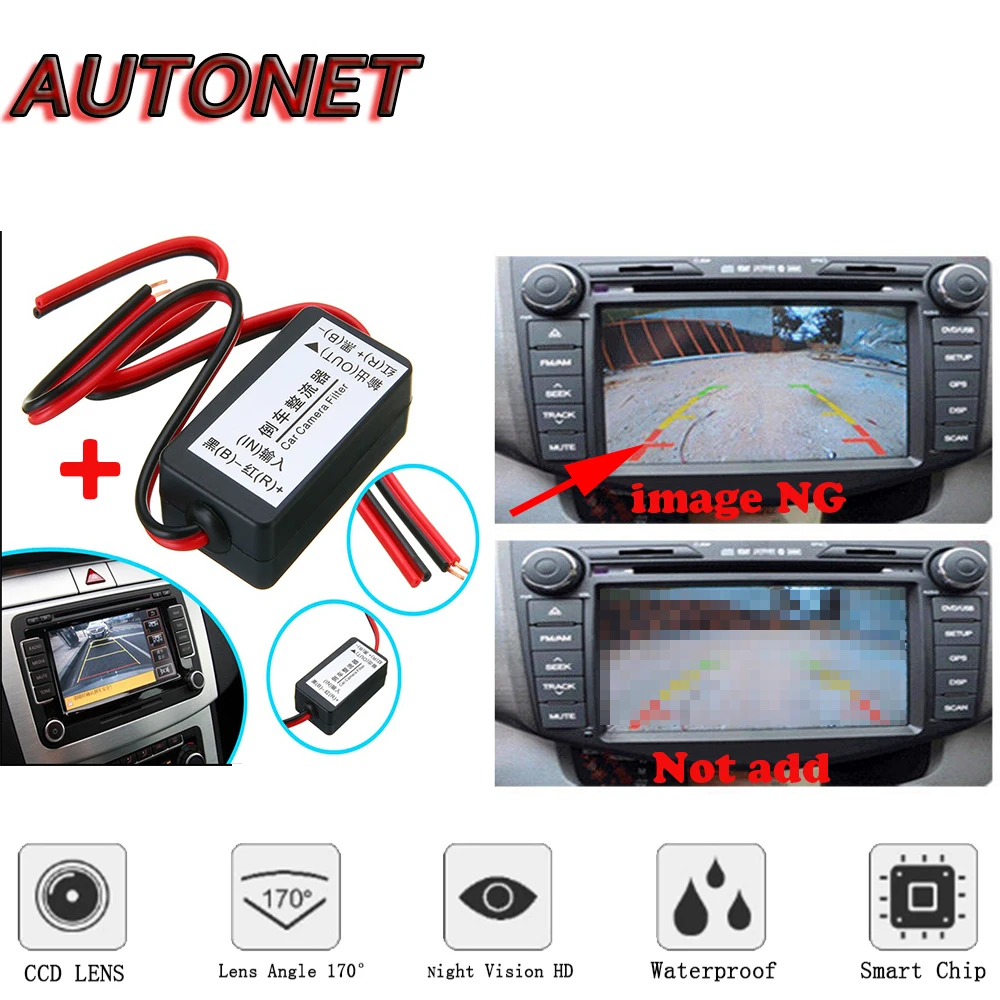 Cámara trasera AUTONET visión nocturna – Mercedes W203 W209 W251 - imagen 5