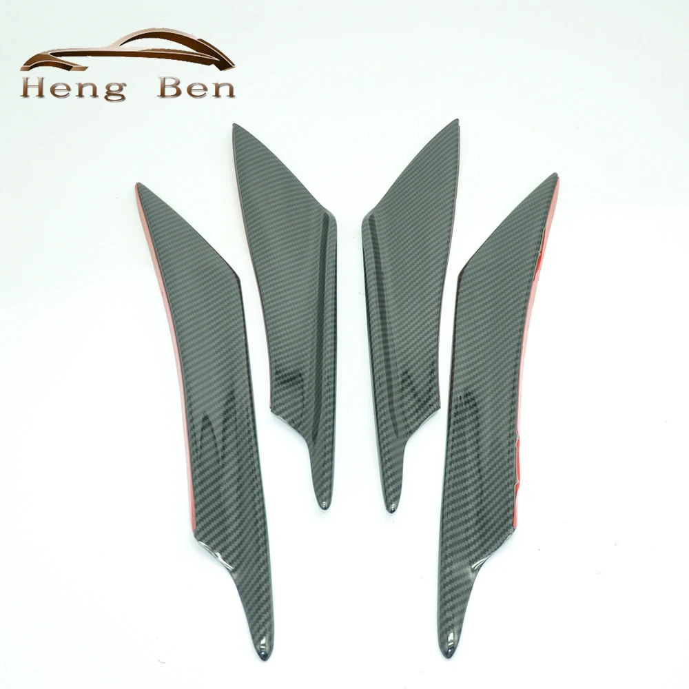 Canards de fibra carbono – Aletas divisorias delantero – Para SUV