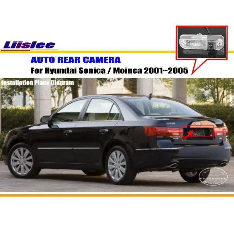Cámara Visión Trasera CCD HD – Hyundai Sonic Moinca 2001-2005