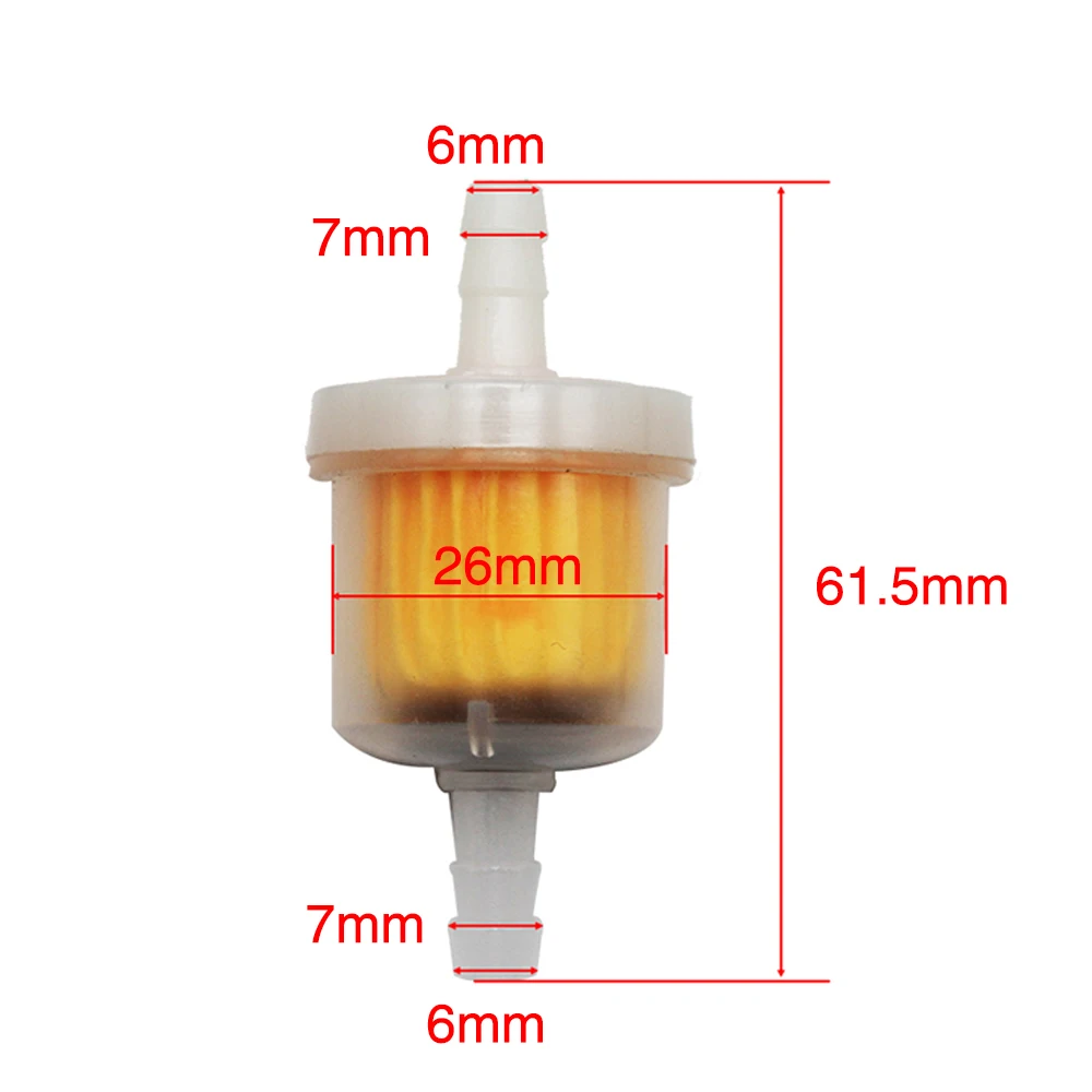 ZS Racing Universal 6mm Motocicleta Gasolina Grifo de Combustible Interruptor de Llave - imagen 4