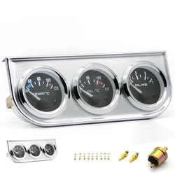 Kit indicadores temperatura agua presión aceite 52mmuniversaltuning