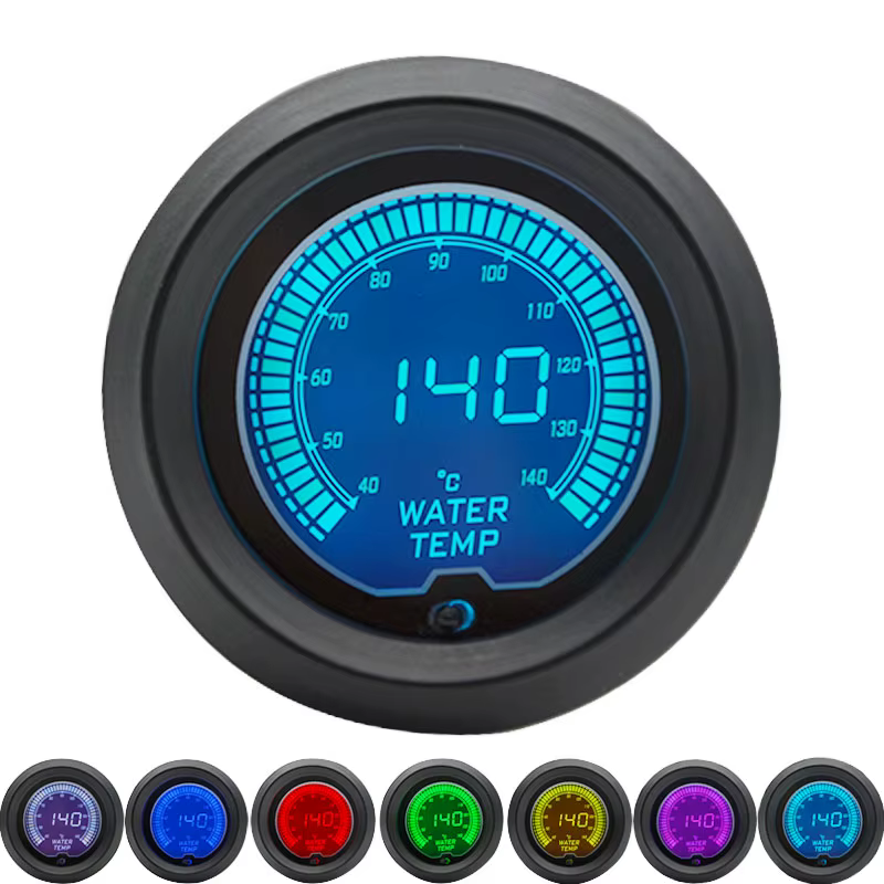 Pantalla digital para parámetros del motor